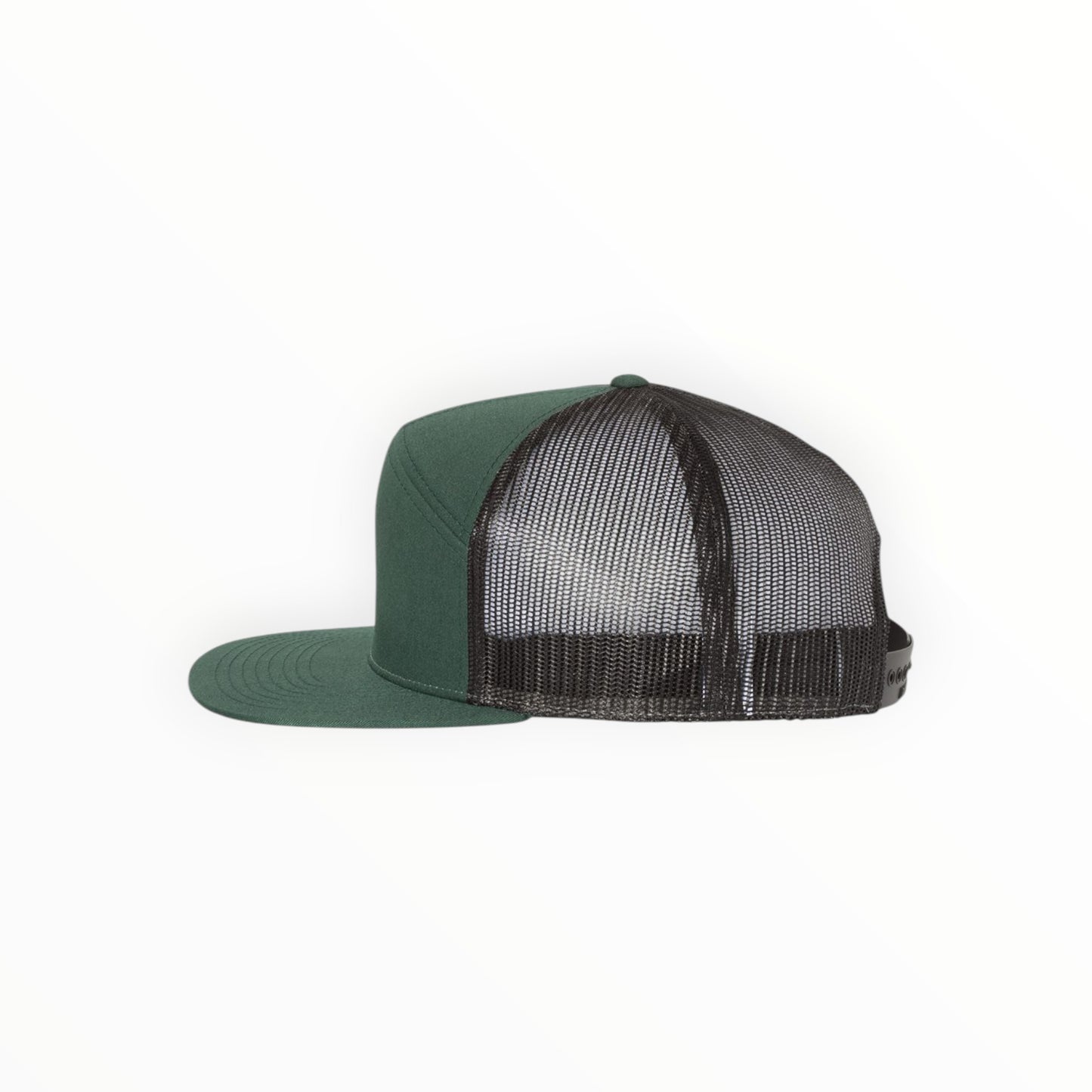 Your Logo on a Richardson 168 Flat Bill Snapback Trucker Hat