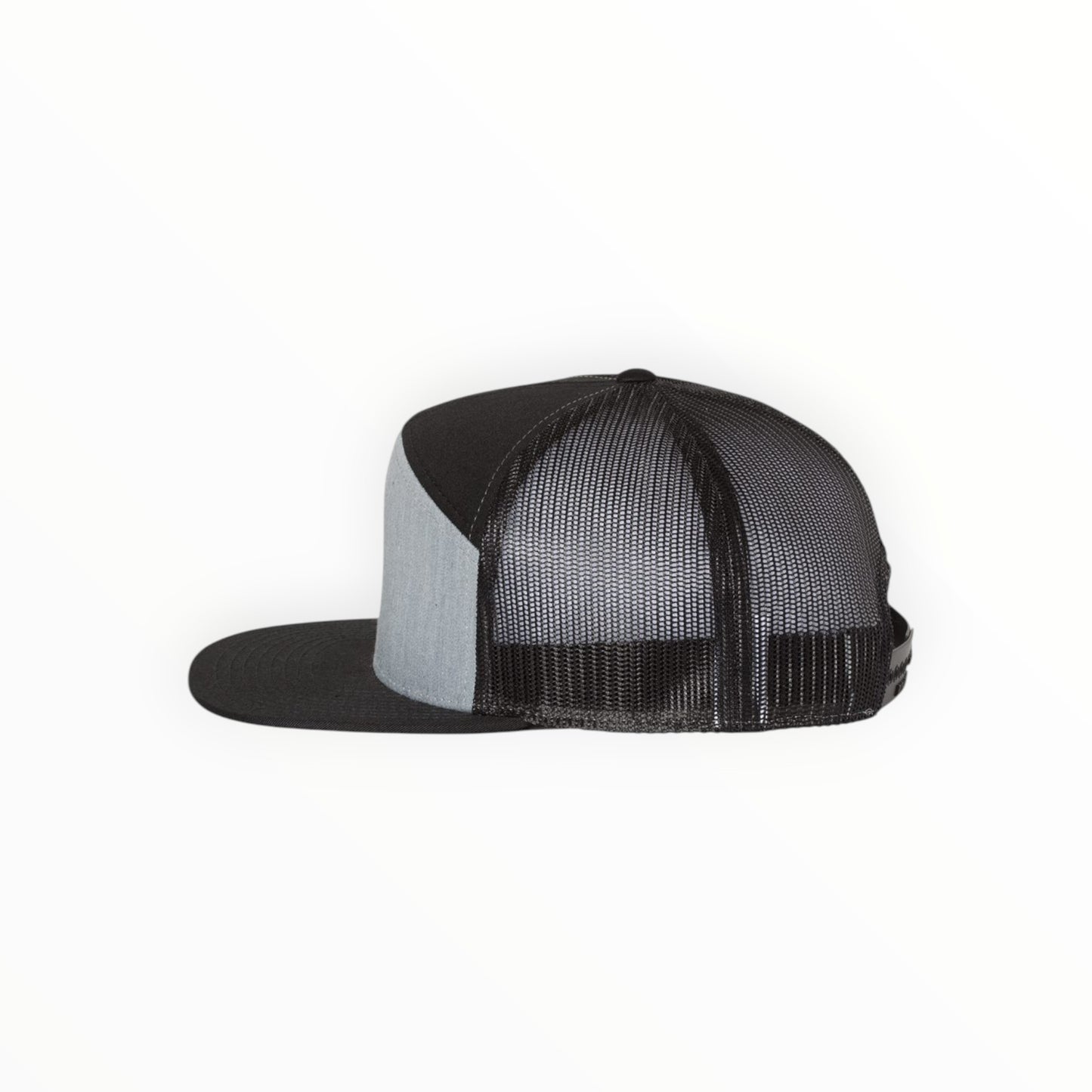 Your Logo on a Richardson 168 Flat Bill Snapback Trucker Hat