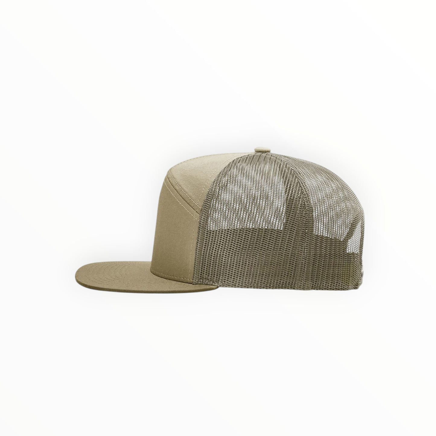 Your Logo on a Richardson 168 Flat Bill Snapback Trucker Hat