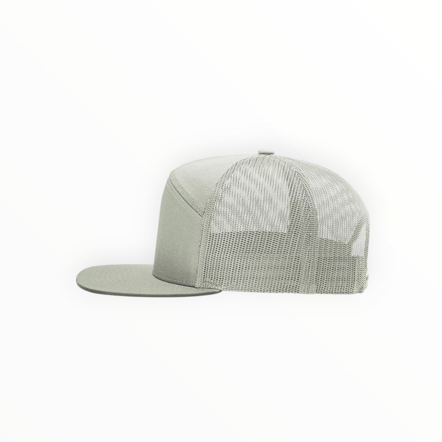 Your Logo on a Richardson 168 Flat Bill Snapback Trucker Hat