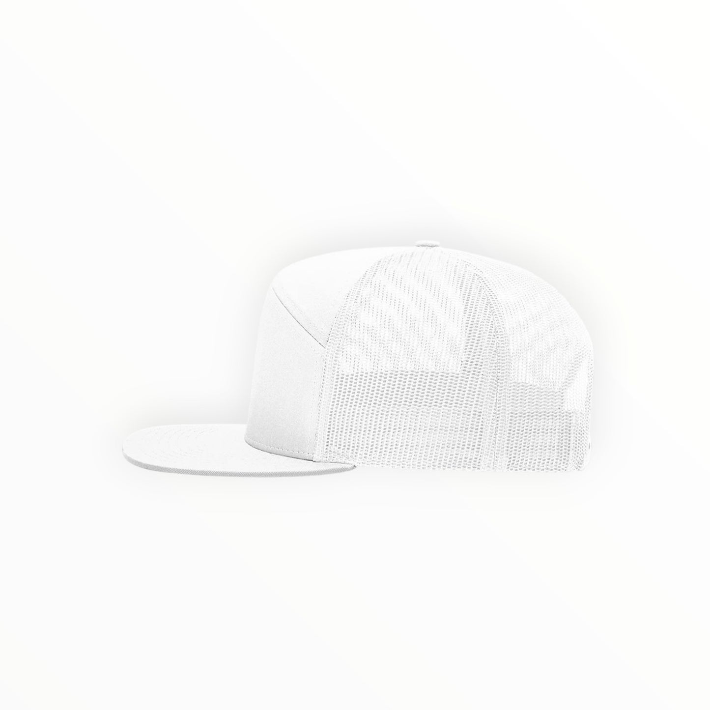 Your Logo on a Richardson 168 Flat Bill Snapback Trucker Hat