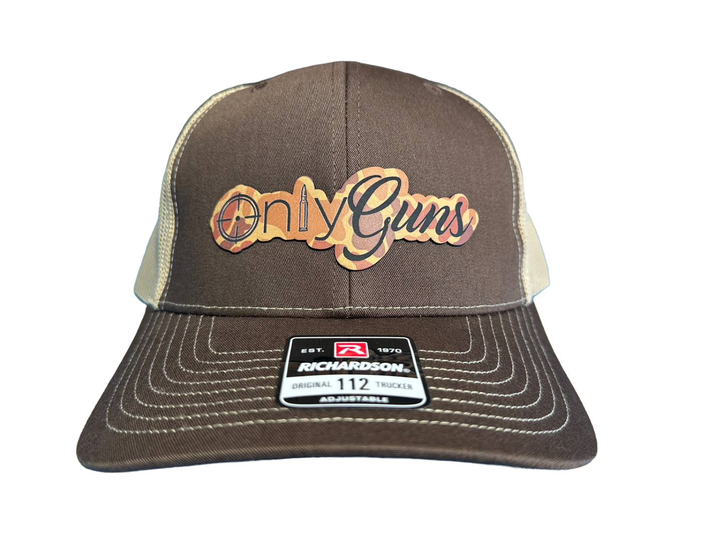 Only Guns 2nd Amendment Patch Hat